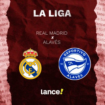 Real Madrid x Alavés: onde assistir e prováveis escalações