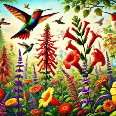 Flores favoritas dos beija-flores e o que as tornam especiais