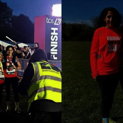 Mulher de 75 anos completa a Maratona de Londres após diagnóstico de câncer