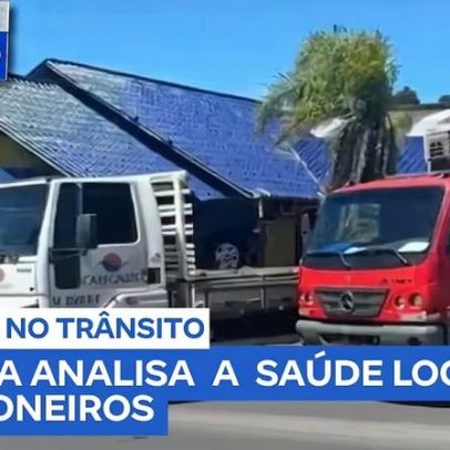 Pesquisa no RS aponta problemas de saúde que afetam caminhoneiros
