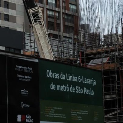 Linha 6-Laranja: obras das estações, 6 meses da entrega da 1ª etapa