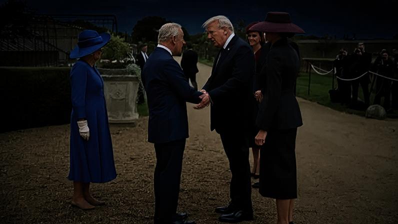 Trump e Rei Charles