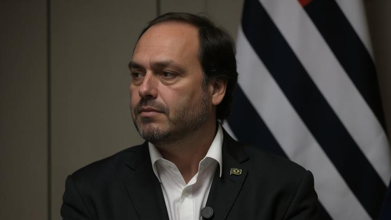 O ex-vereador Carlos Bolsonaro