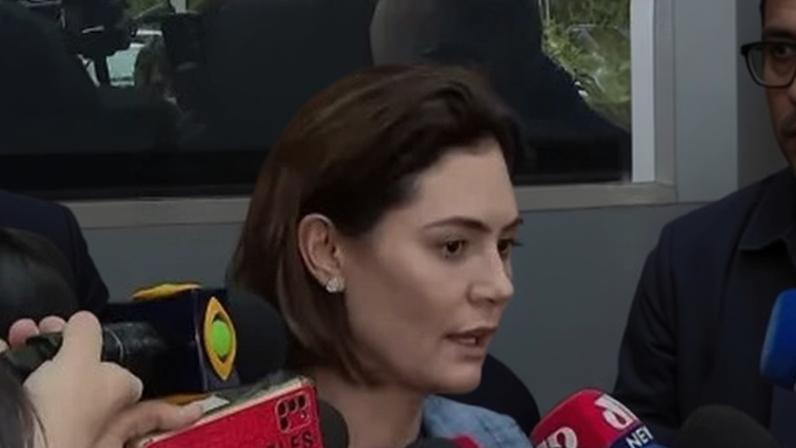 A ex-primeira-dama, Michelle Bolsonaro
