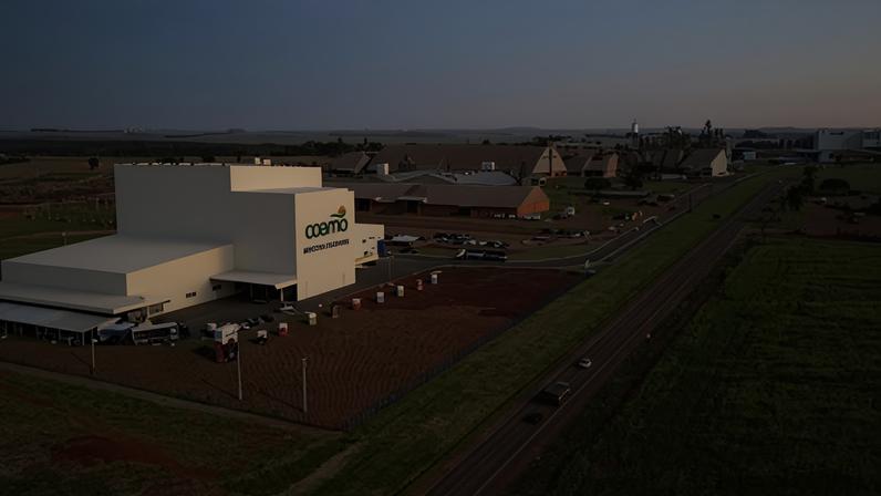 A Coamo é uma das principais cooperativas brasileiras.