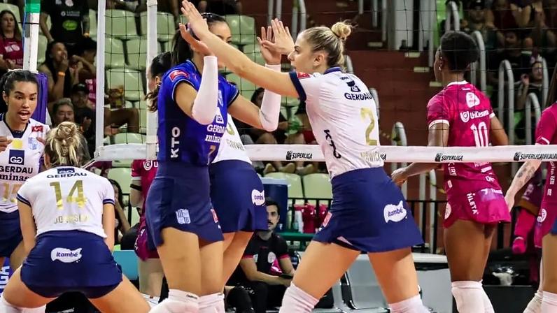 Minas vence Maringá no tie-break e avança à semifinal da Superliga Feminina
