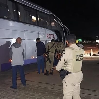 Foragido de GO ligado ao PCC é preso em ônibus ao tentar se esconder na Bahia