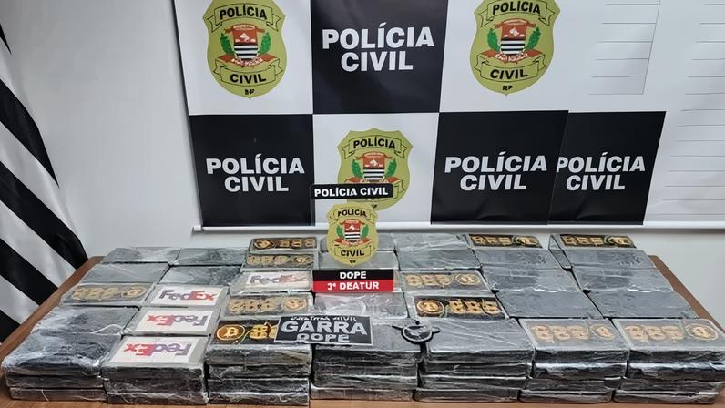 Segundo a polícia, ele já tinha vários antecendentes criminais, inclusive por tráfico de drogas