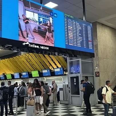 Congonhas amanhece com voos cancelados em SP