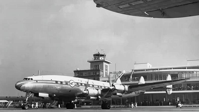 Aeroporto de Congonhas em 1955