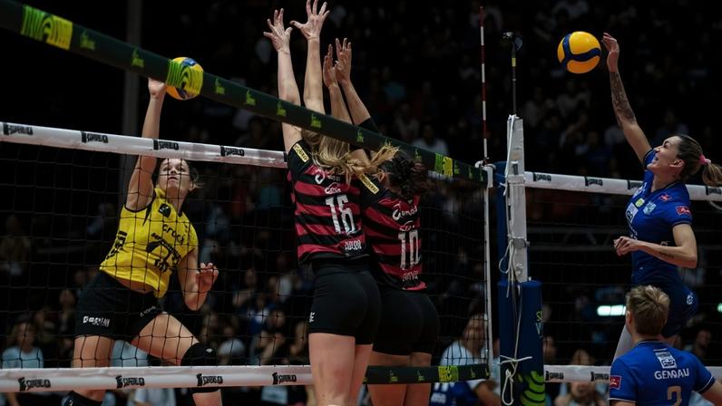 Sesc Flamengo x Praia Clube e Minas x Osasco (Fotos: Mariana Sá/CRF e Hedgard Moraes/MTC)