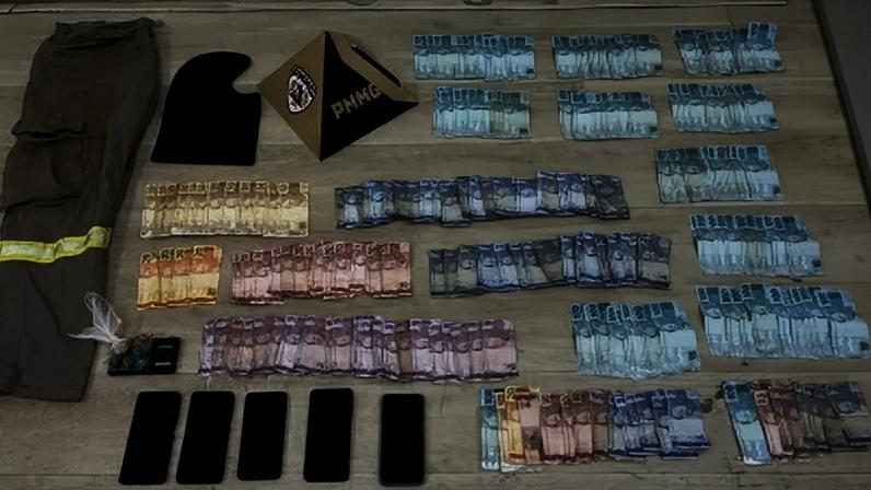 Dinheiro e pertences roubados foram recuperados pela polícia