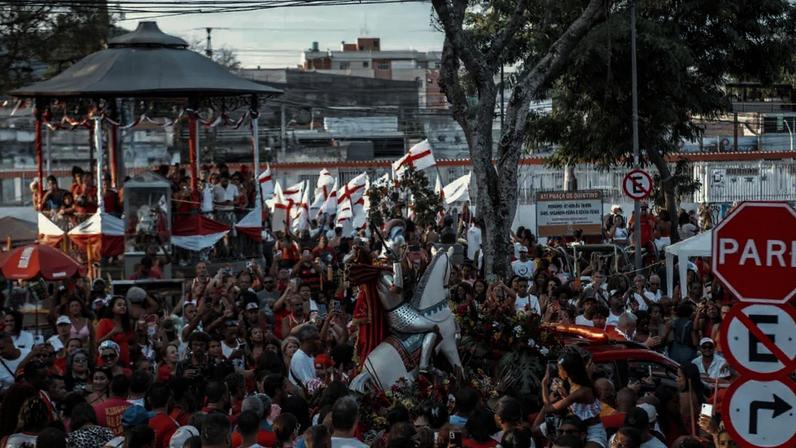 Festa de São Jorge em Quintino, na Zona Norte
