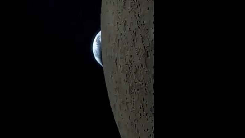 Trecho do vídeo gravado pelo astronauta Reid Wiseman