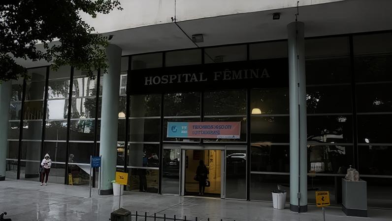 Hospital Fêmina, em Porto Alegre