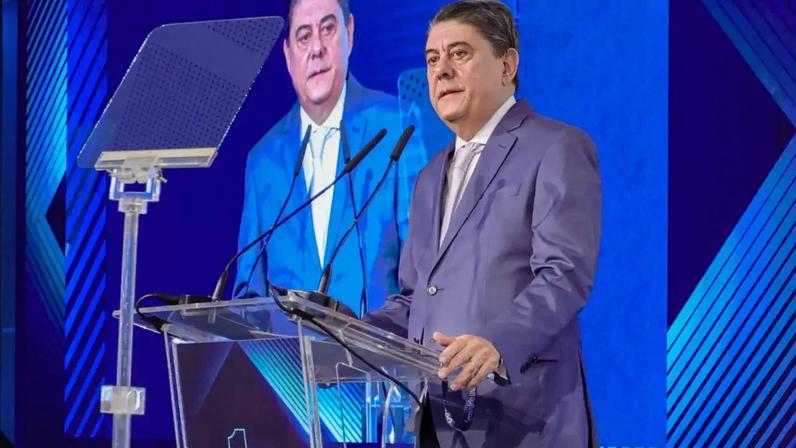 O diretor-presidente da ANS, Wadih Damous, durante seminário