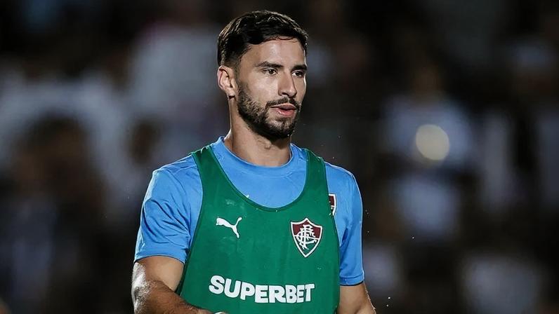 Martinelli no aquecimento antes de Operário x Fluminense (Foto: Marcelo Gonçalves/ Fluminense FC)