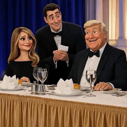 Irã divulga vídeo de IA que sugere armação em ataque a Trump durante jantar