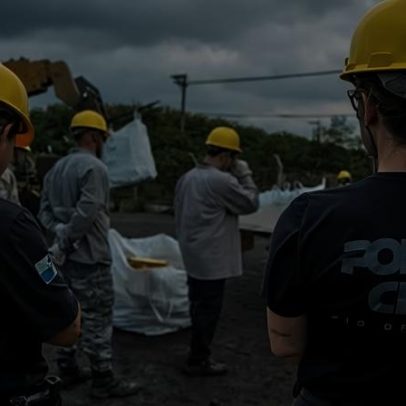 Polícia destrói 48 toneladas de maconha apreendidas na Maré, RJ