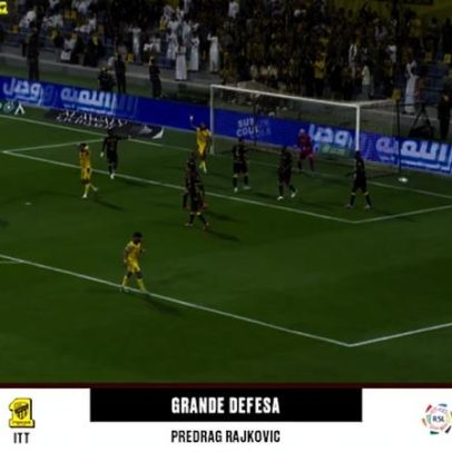 Al Ittihad vence o Al Taawoun por 1 a 0 com defesa de Rajkovic