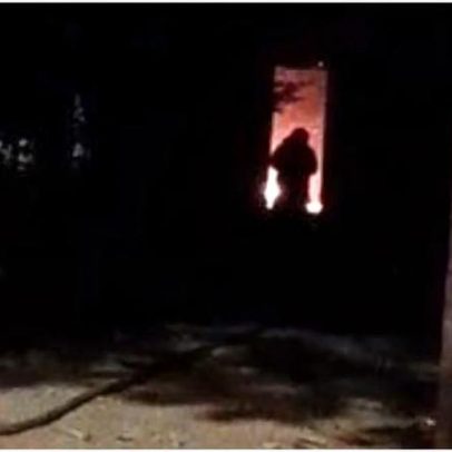 Homem ateia fogo à própria casa após discussão com a esposa em Uberlândia