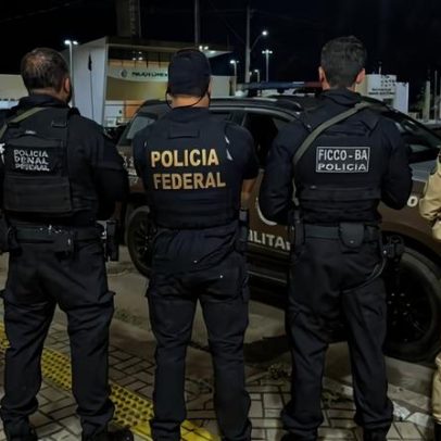 PF prende 75 foragidos em ofensiva contra facções na Bahia e em outros estados