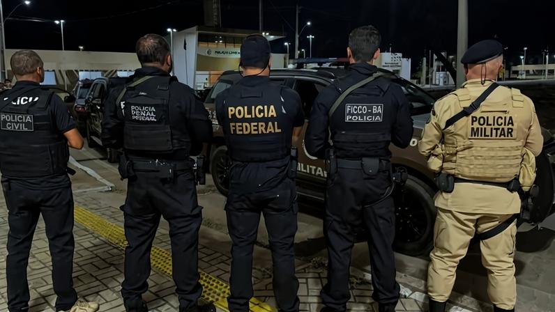 Foram feitas prisões na Bahia, em outros estados brasileiros e na Bolívia