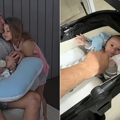 Edu Ribeiro encanta internautas em momento com os filhos: riqueza da vida