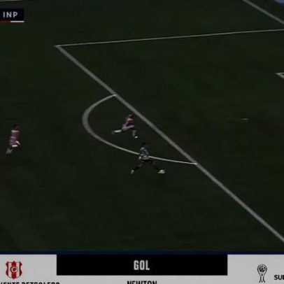 Newton define vitória do Botafogo na CONMEBOL Sudamericana com contra-ataque