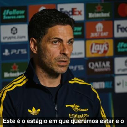 Arteta antes do duelo com o Atlético de Madrid: hora de mandar recado