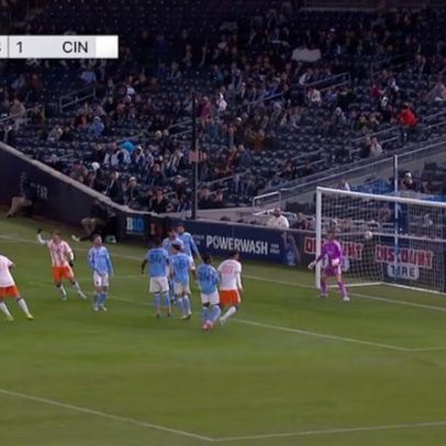 NYCFC vence FC Cincinnati por 3 a 2 com gol de Kévin Denkey