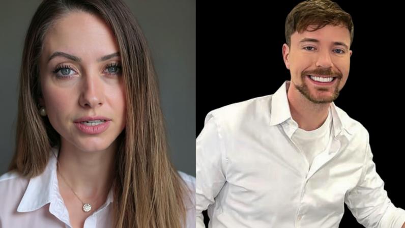 Lorrayne Mavromatis ficou três anos na empresa de MrBeast