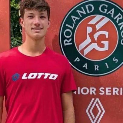 Victor Pignaton disputa Roland Garros Júnior Series em busca do Grand Slam