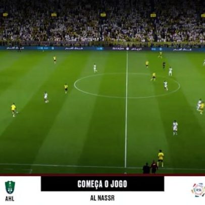 Al Nassr e Al Ahli SC empatam no começo do jogo