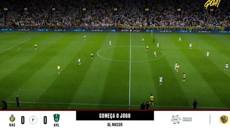 Al Nassr - Al Ahli SC 0 - 0 | COMEÇA O JOGO