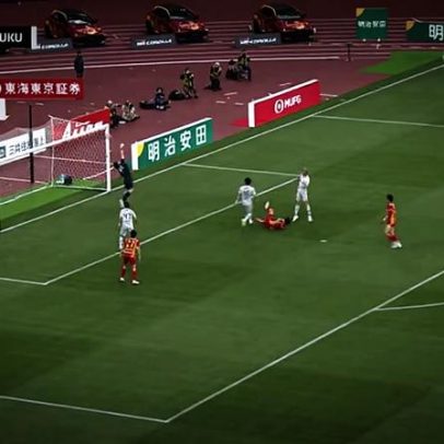 Avispa Fukuoka vence Nagoya Grampus 2-0 com defesa de Kazuki Fujita