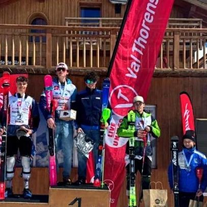 Leopoldo Pignaton Fagnani vence Campeonato Francês de Slalom Sub-16 de Esqui Alpino