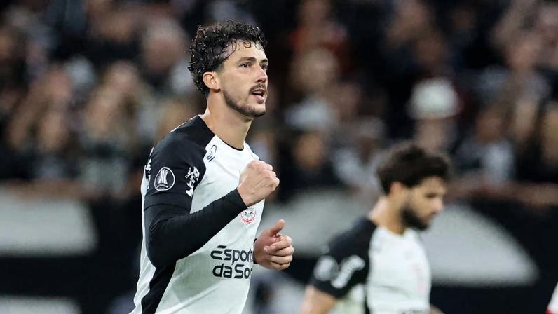 Gustavo Henrique fez um gol e deu uma assistência na vitória do Corinthians contra o Independiente Santa Fe.