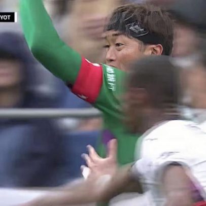 Gamba Osaka e Kyoto Sanga empatam 0-0 com defesa de Gakuji Ota