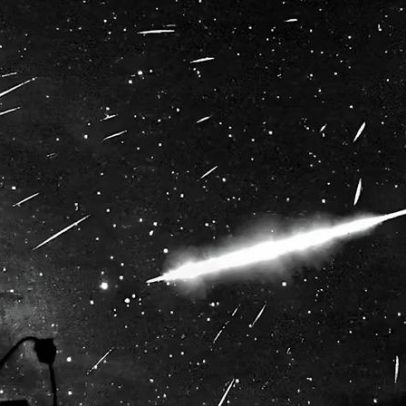 NASA identifica nova chuva de meteoros de asteroide ainda desconhecido