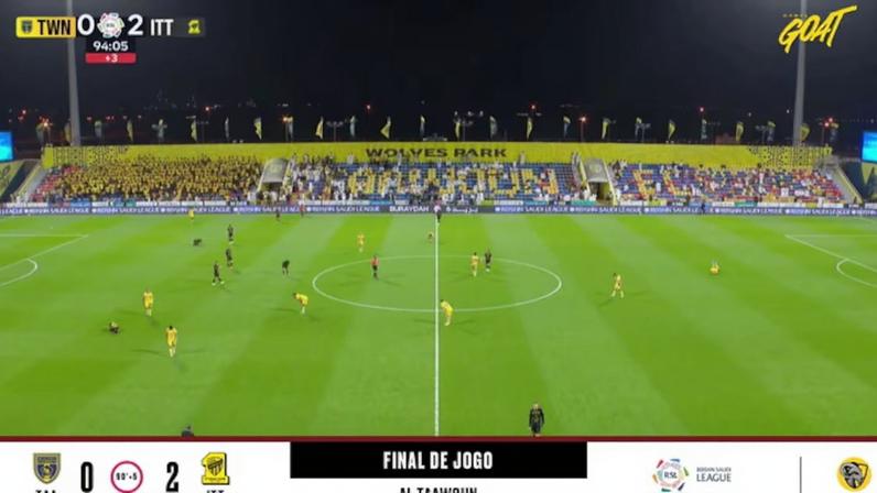Al Taawoun - Al Ittihad 0 - 2 | PLACAR FINAL