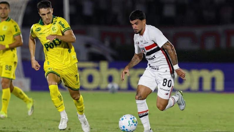 No sábado (25), o São Paulo venceu o Mirassol por 1 a 0 pelo Brasileirão
