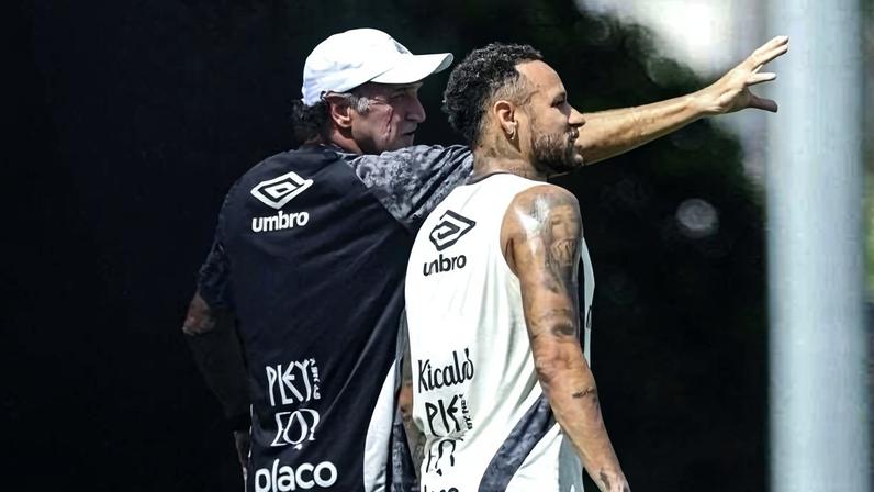 Cuca celebra evolução de Neymar e planeja sequência inédita para o 10