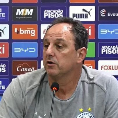Rogério Ceni critica arbitragem em jogo contra o Palmeiras