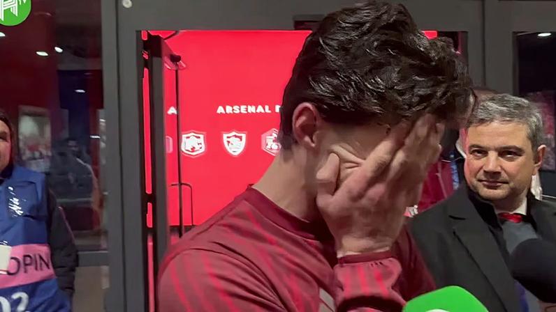 Rice mal pode esperar pelo duelo contra o Man City