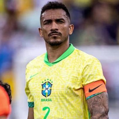 Primeiro convocado para a Copa, Danilo iguala Neymar em jogos