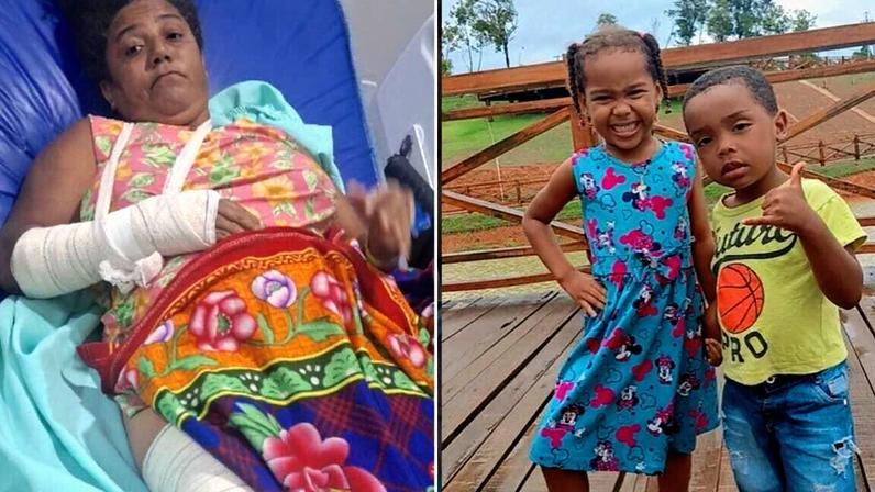 Avó das crianças de Bacabal expõe situação após atropelamento