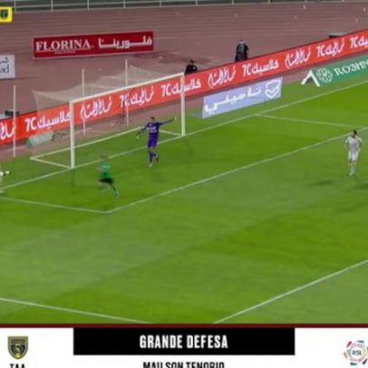 Al Taawoun vence Al Najma por 1-0 com destaque para a defesa de Mailson Tenorio