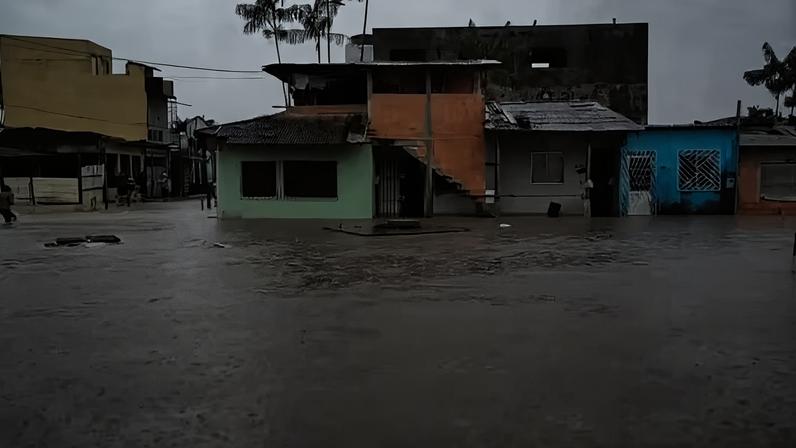 Foram mais de 150 mm de chuva em menos de 24 horas na Belém