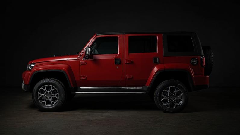 Gama de produtos da Baic no Brasil contará com quatro modelos, incluindo o SUV BJ40. Foto: Divulgação/BAIC.